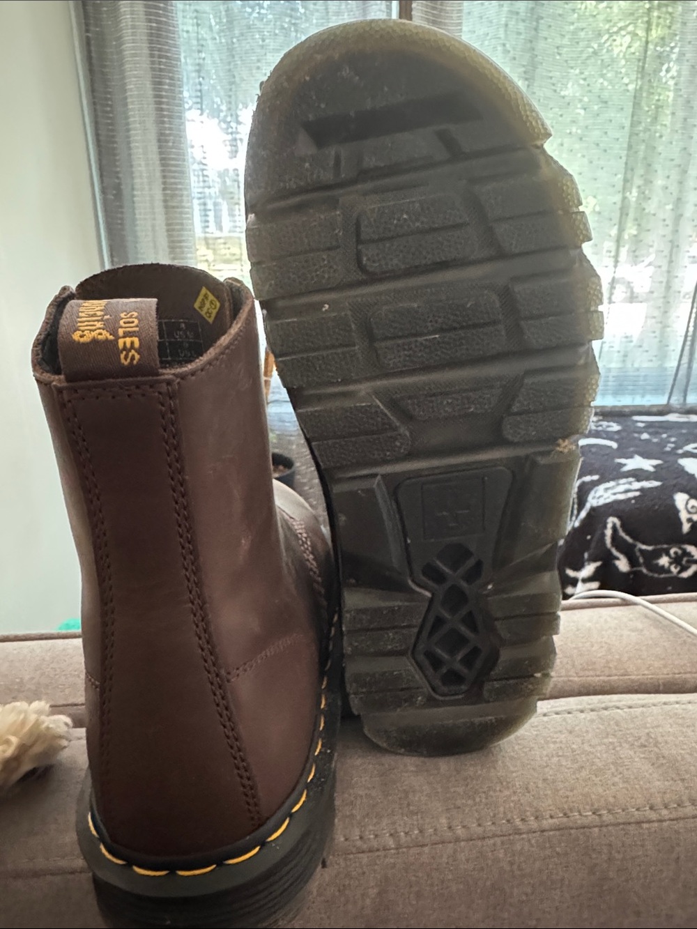 Dr. Martens Brown Leather Chelsea Lug Boots - Picture 6 of 6
